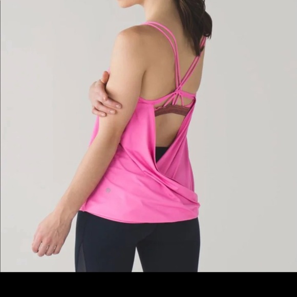Lululemon Make A Move Tank Pink Paradise SZ 8 - Picture 3 of 11
